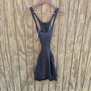 Halara NWT Softly Zero Airy Cut 2N1 Mini Tennis Active Dress Womens Size S